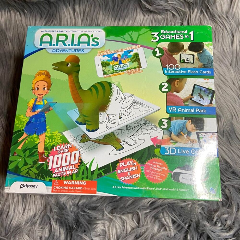 Odyssey A.R.I.A's Adventures Augmented Reality Interactive Educational Gaming